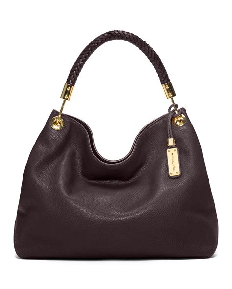 michael kors skorpios woven bag|Michael Kors Collection Skorpios Large Shoulder Bag Woven, .